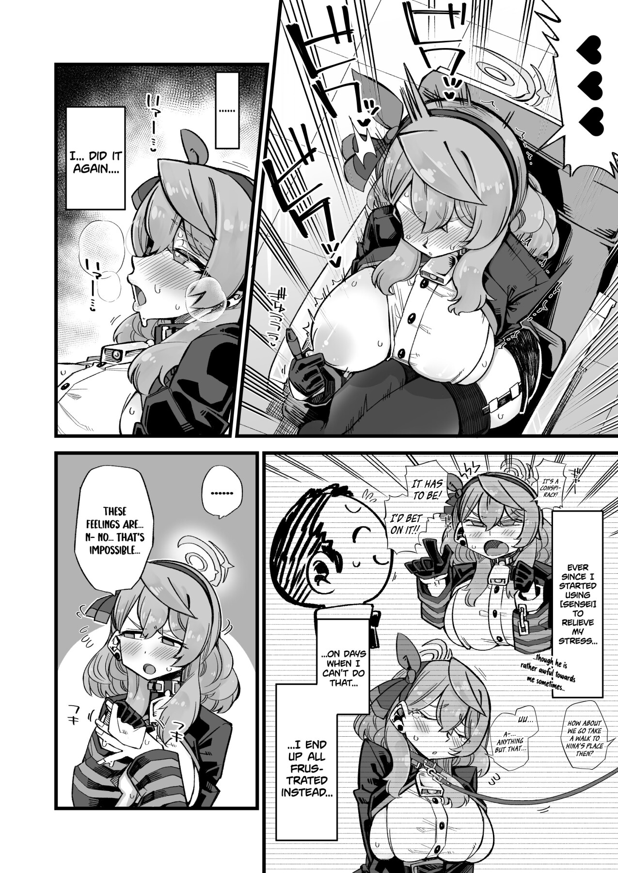 Hentai Manga Comic-Ako's Stress Relieving Sex-Read-3